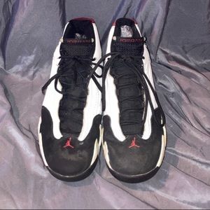 Air Jordan Retro 14 black toe size 10
